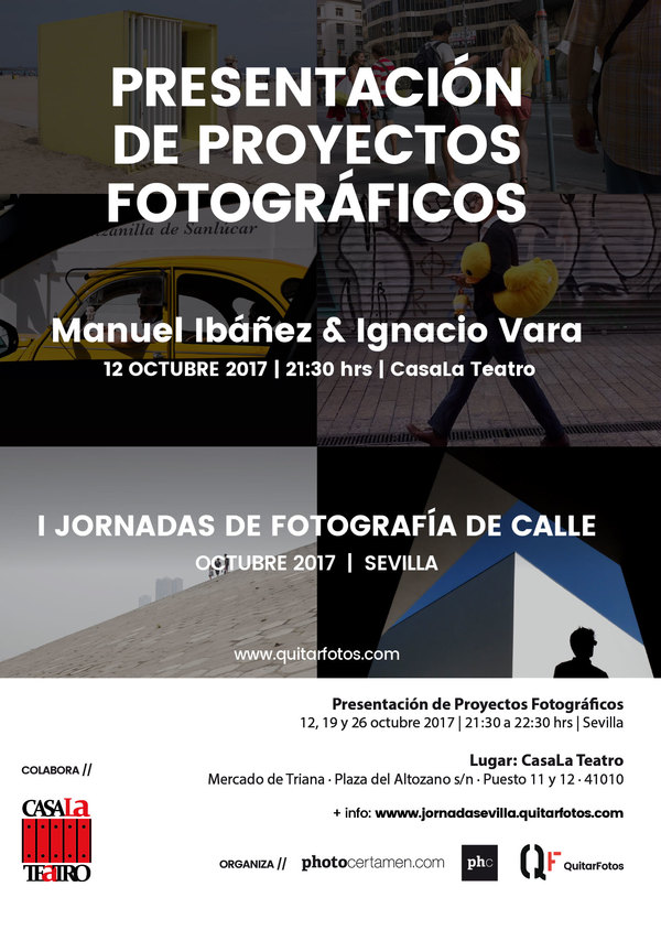 Presentación Proyecto Fotográfico Manuel Ibáñez e Ignacio Vara en CasaLa Teatro