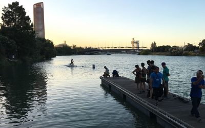 La bicicleta fluvial vuelve a la Velá de Triana